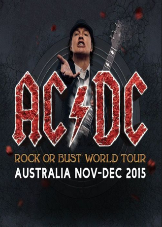 Concierto de AC/DC en Brisbane, Australia, Sábado, 14 de noviembre de 2015