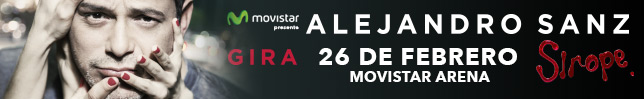 Concierto de Alejandro Sanz en Santiago de Chile, Chile, Viernes, 26 de febrero de 2016