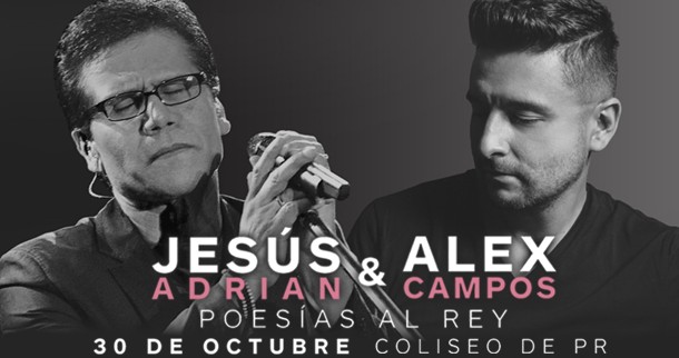 Concierto de Alex Campos en San Juan, Puerto Rico, Viernes, 30 de octubre de 2015