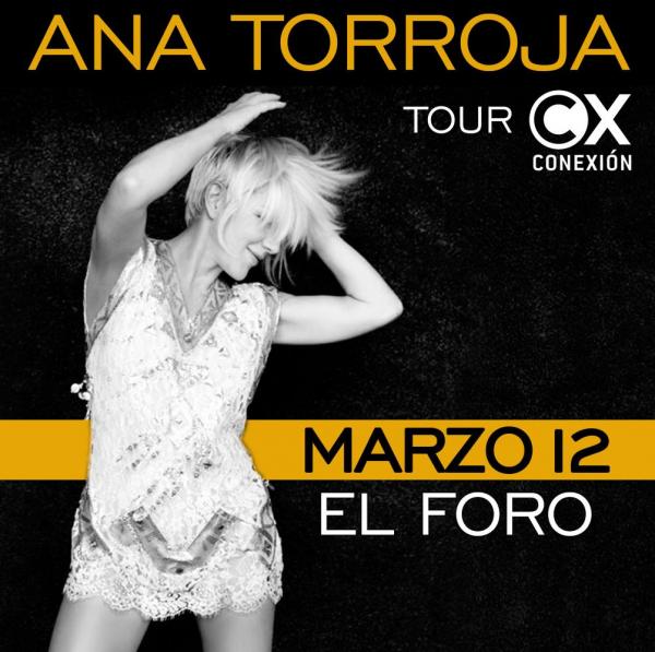 Ana Torroja en concierto en Tijuana, Baja California, México, 2016