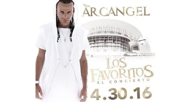 Concierto de Arcangel en San Juan, Puerto Rico, Sábado, 30 de abril de 2016