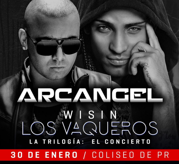 Concierto de Arcangel en San Juan, Puerto Rico, Sábado, 30 de enero de 2016