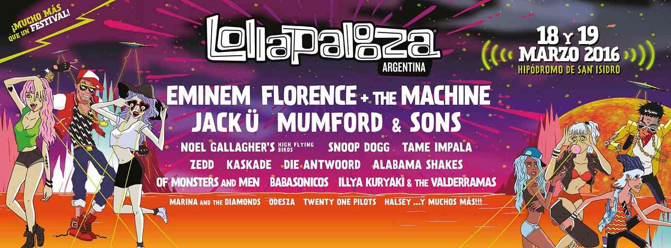 Babasónicos en Lollapalooza Argentina 2015