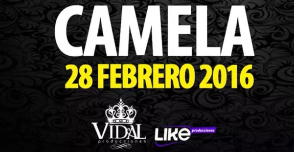 Concierto de Camela en Santiago de Chile, Santiago, Chile, Domingo, 28 de febrero de 2016