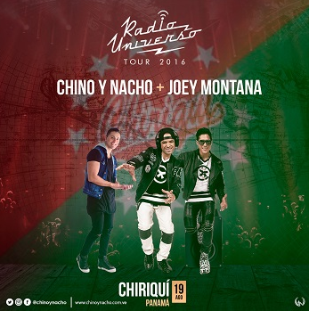 Concierto de Joey Montana en Chiriquí, Panamá, Viernes, 19 de agosto de 2016