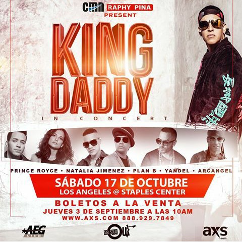 Concierto de Plan B en Los Ángeles, California, Estados Unidos, Sábado, 17 de octubre de 2015