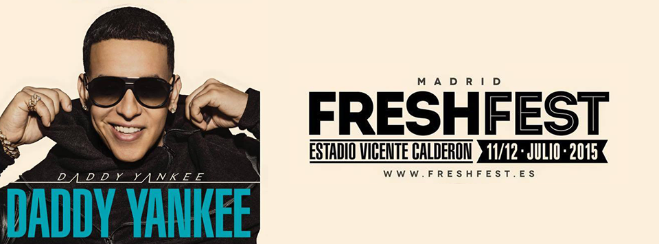 Concierto de Daddy Yankee en Madrid, Madrid, España, Domingo, 12 de julio de 2015