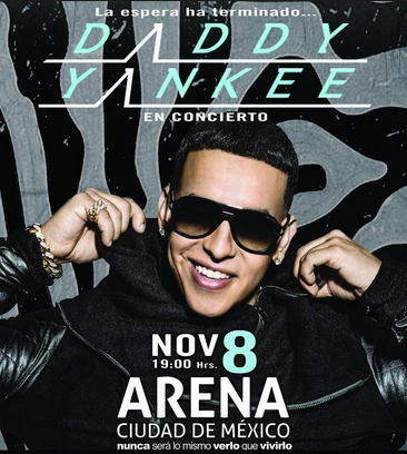 Concierto de Daddy Yankee México DF 2015