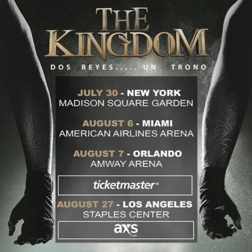 Concierto de Don Omar en Orlando, Florida, Estados Unidos, Domingo, 07 de agosto de 2016