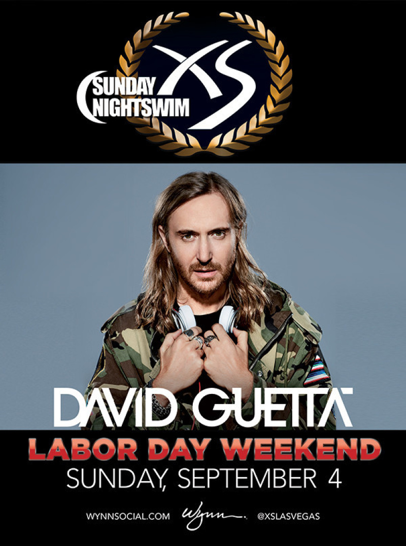 Concierto de David Guetta en Las Vegas, Nueva York, Estados Unidos, Domingo, 04 de septiembre de 2016