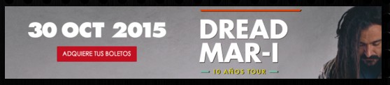 Concierto de Dread Mar I en el D.F 2015