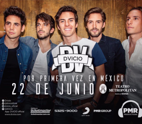 Concierto de Dvicio en Ciudad de México, México, Miércoles, 22 de junio de 2016