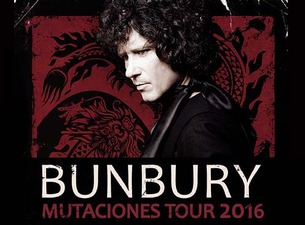 Concierto de Enrique Bunbury en Hermosillo, Sonora, México, Sábado, 15 de octubre de 2016