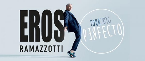 Concierto de Eros Ramazzotti en Madrid, España, Jueves, 18 de febrero de 2016