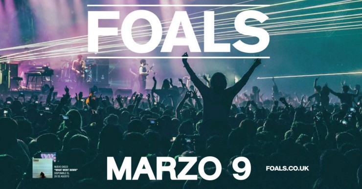 Concierto Foals México DF 2016