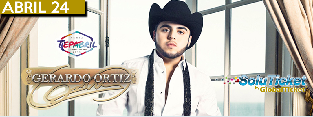 Concierto de Gerardo Ortíz en Tepatitlán, Jalisco, México, Viernes, 24 de abril de 2015