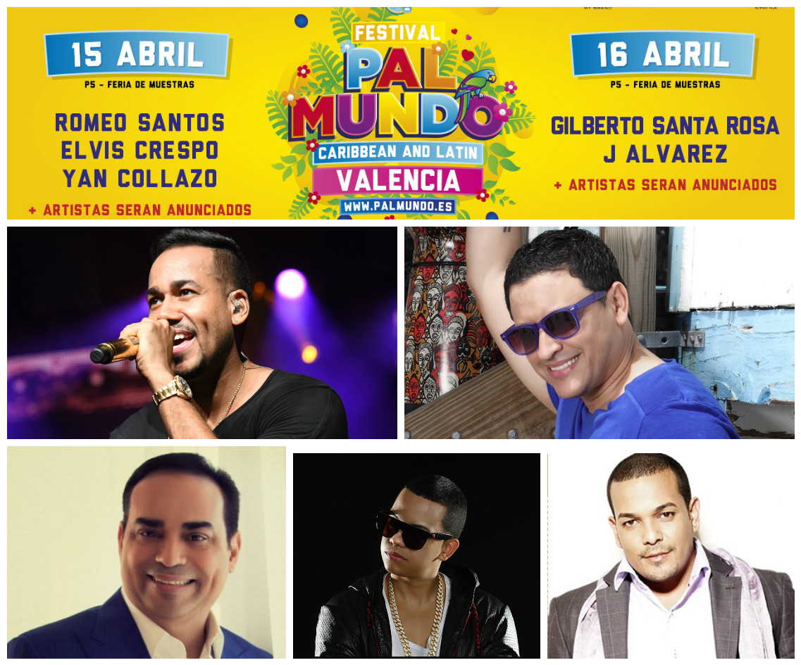 Concierto de Romeo Santos en Valencia, España, Viernes, 15 de abril de 2016