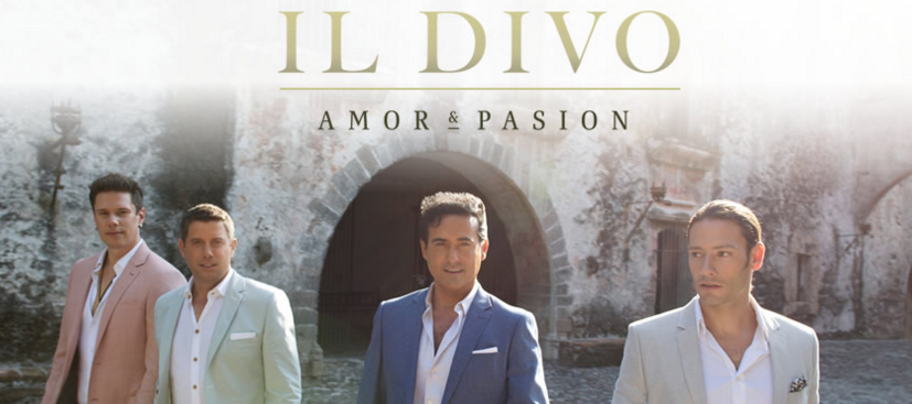 Concierto de Il Divo en Leeds, Inglaterra, Miércoles, 11 de mayo de 2016