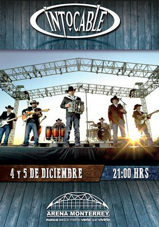 Concierto de Intocable en Monterrey 2015