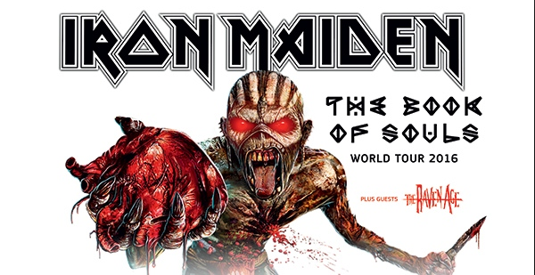 Concierto de Iron Maiden en Madrid, España, Miércoles, 13 de julio de 2016