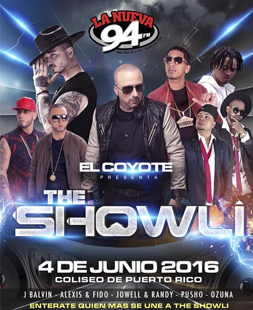 Concierto de Jowell y Randy en San Juan, Puerto Rico, Sábado, 04 de junio de 2016