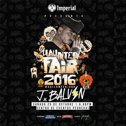 Concierto de J Balvin, Energía Tour, en San Antonio de Belén, Costa Rica, Sábado, 29 de octubre de 2016