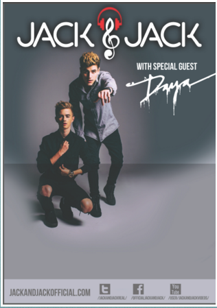 Concierto de Jack & Jack en Moines, Iowa, Estados Unidos, Sábado, 13 de febrero de 2016