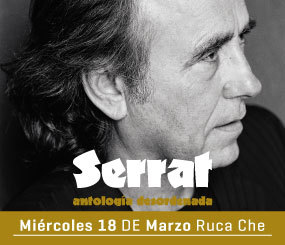 Concierto de Joan Manuel Serrat en Neuquén, Argentina, Miércoles, 18 de marzo de 2015