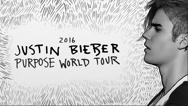 Concierto de Justin Bieber, Purpose World Tour, en Barcelona, España, Martes, 22 de noviembre de 2016