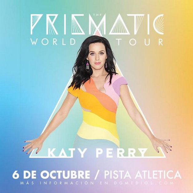 Concierto de Katy Perry en Santiago de Chile, Chile, Martes, 06 de octubre de 2015