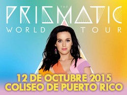 Concierto de Katy Perry en San Juan, Puerto Rico, Viernes, 02 de octubre de 2015