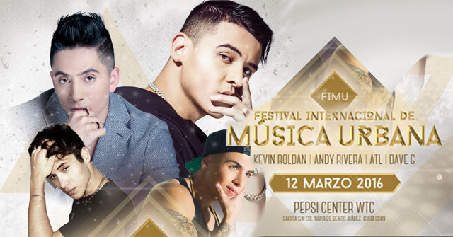 Concierto de Andy Rivera en Ciudad de México, México, Sábado, 12 de marzo de 2016