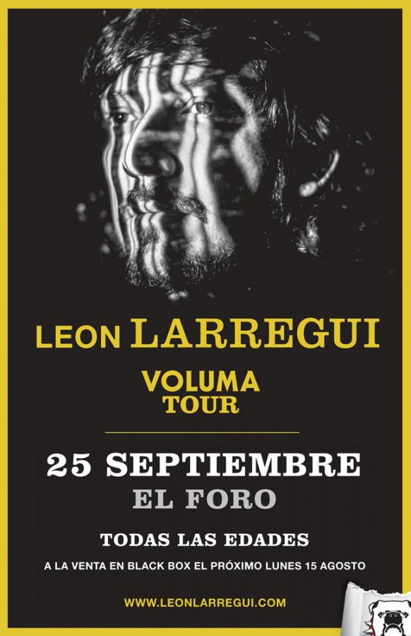 Concierto de León Larregui en Tijuana, Baja California, México, Domingo, 25 de septiembre de 2016