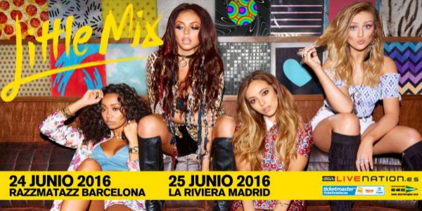 Concierto de Little Mix en Barcelona, España, Viernes, 24 de junio de 2016