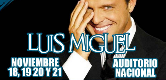 Concierto en el D.F, México de Luis Miguel 2015