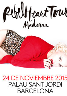 Concierto de Madonna en Barcelona, España, Martes, 24 de noviembre de 2015