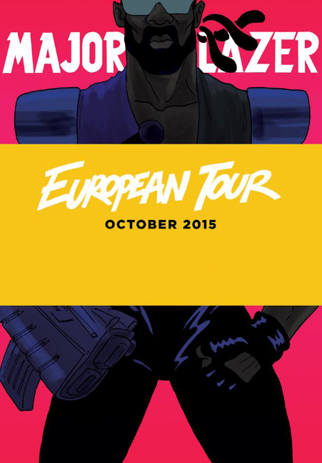 Major Lazer en concierto en Reino Unido 2015