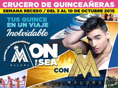 Concierto de Maluma en Cartagena, Colombia, Sábado, 03 de octubre de 2015