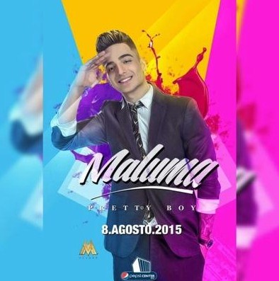 Concierto de Maluma en Ciudad De México, México, Sábado, 08 de agosto de 2015