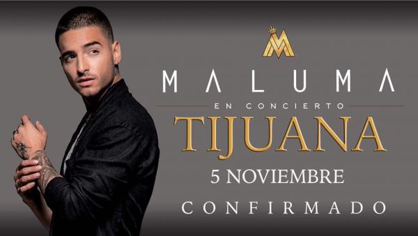 Concierto de Maluma, Pretty Boy, Dirty Boy, en Tijuana, Baja California, México, Sábado, 05 de noviembre de 2016