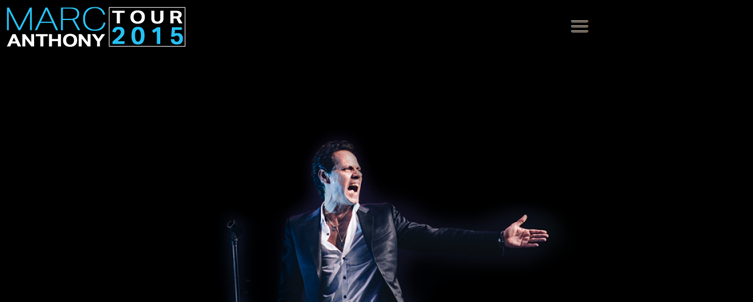 Concierto de Marc Anthony en Málaga, España, Viernes, 17 de julio de 2015