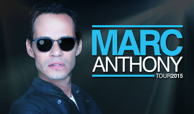 Concierto de Marc Anthony en Mcallen, Texas, Estados Unidos, Domingo, 18 de octubre de 2015