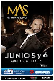 Concierto de Marco Antonio Solís en Guadalajara, Jalisco, México, Viernes, 05 de junio de 2015