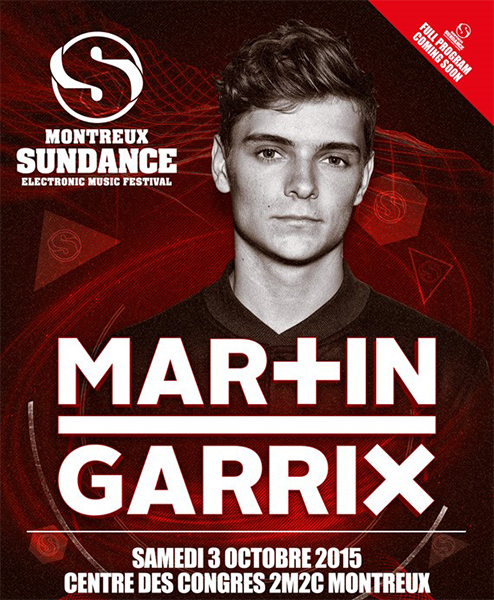 Concierto de Martin Garrix en Montreux, Vaud, Suiza, Sábado, 03 de octubre de 2015