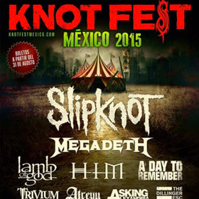 Concierto de Slipknot en San Mateo 2015