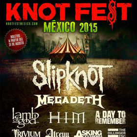 Concierto de Megadeth en el D.F 2015