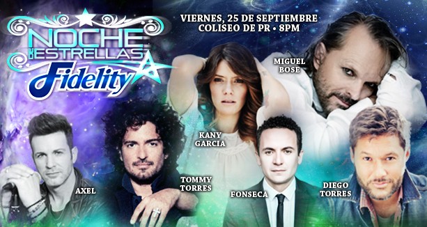 Concierto de Miguel Bosé en San Juan, Puerto Rico, Viernes, 25 de septiembre de 2015