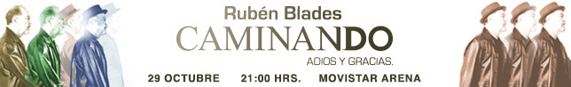 Concierto de Rubén Blades en Santiago de Chile, Chile, Sábado, 29 de octubre de 2016