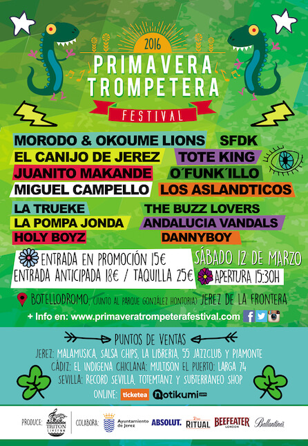 Concierto de Morodo en Jerez de la Frontera, Andalucia, España, Sábado, 12 de marzo de 2016