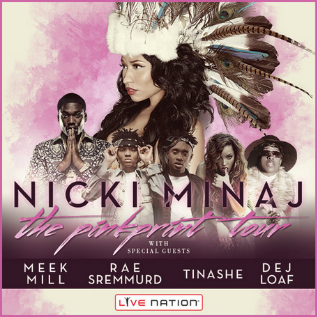 Concierto de Nicki Minaj en Bristow, Virginia, Estados Unidos, Miércoles, 22 de julio de 2015